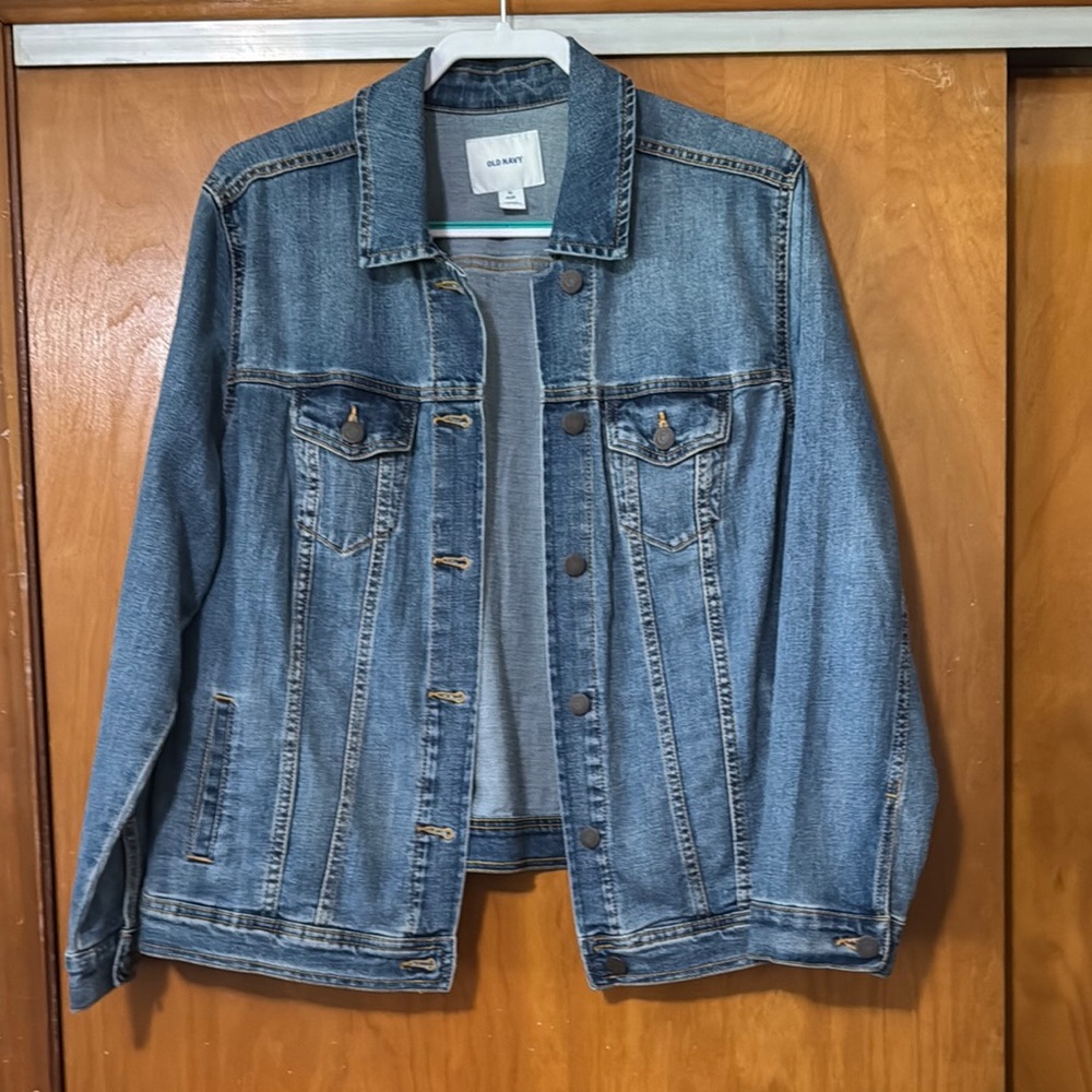 Old Navy Classic Denim Jacket - Medium Blue